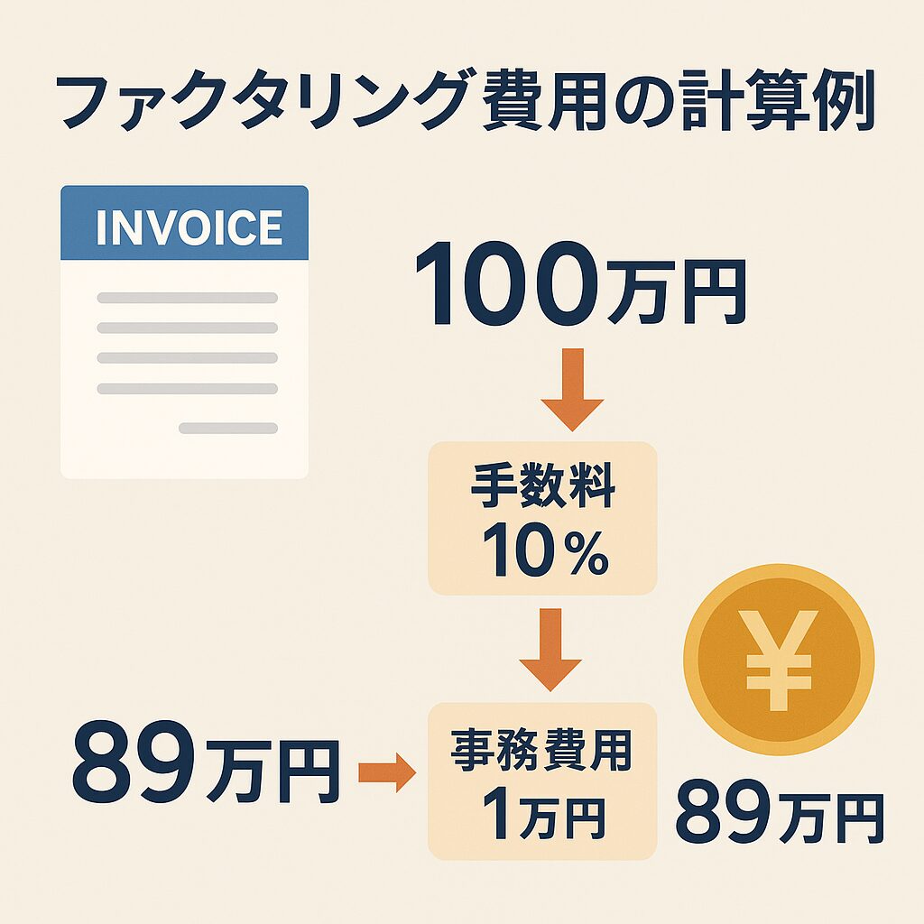 ファクタリング 費用